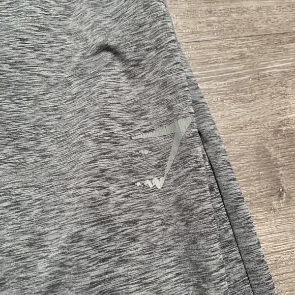 Gym Shark Joggers Womens Medium Gray Pants Stretchy Drawstring Workout Fitness - Picture 3 of 14